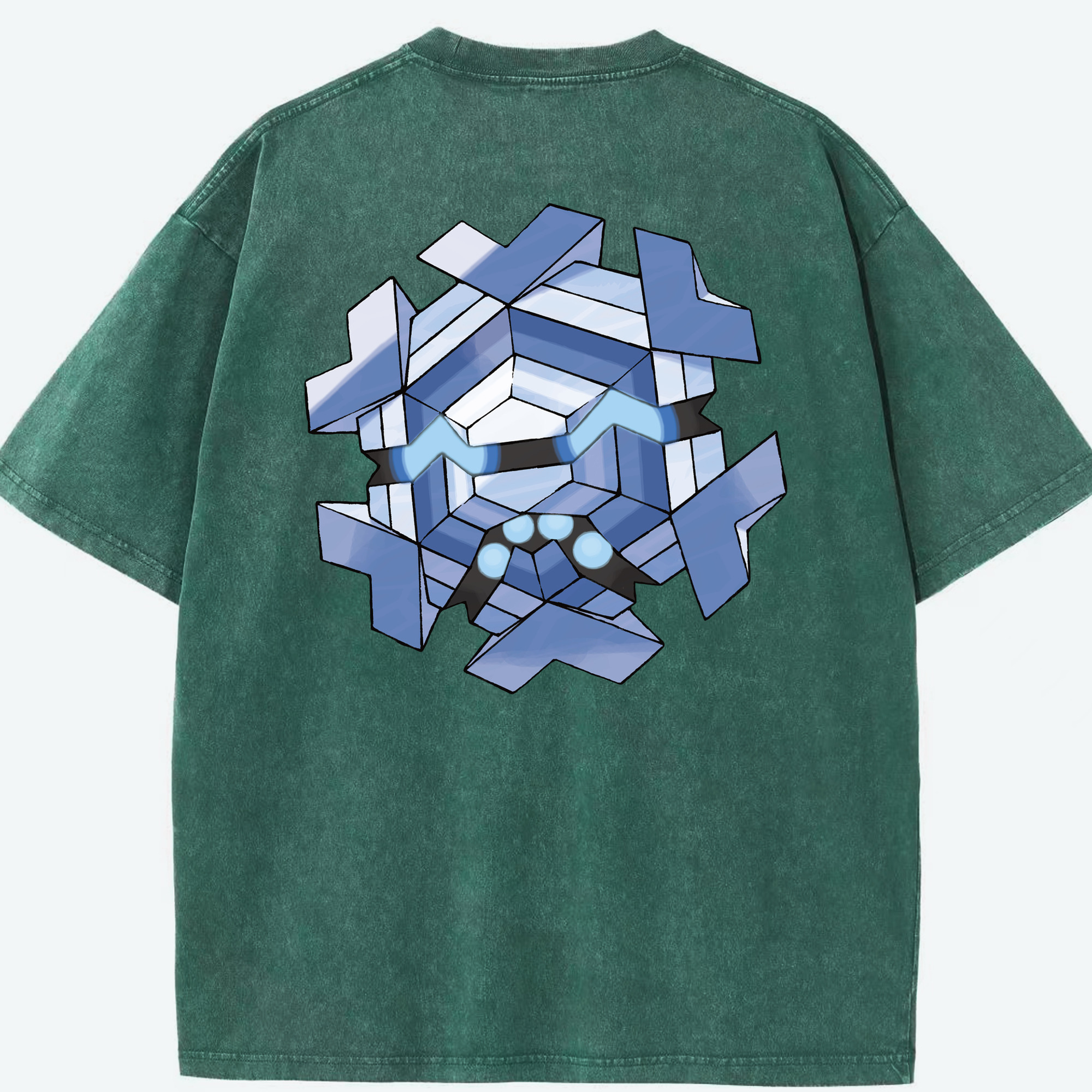 （画像用） ポケットモンスター Pokémon 綿100% ヴィンテージ風 半袖Tシャツ（背面プリント）